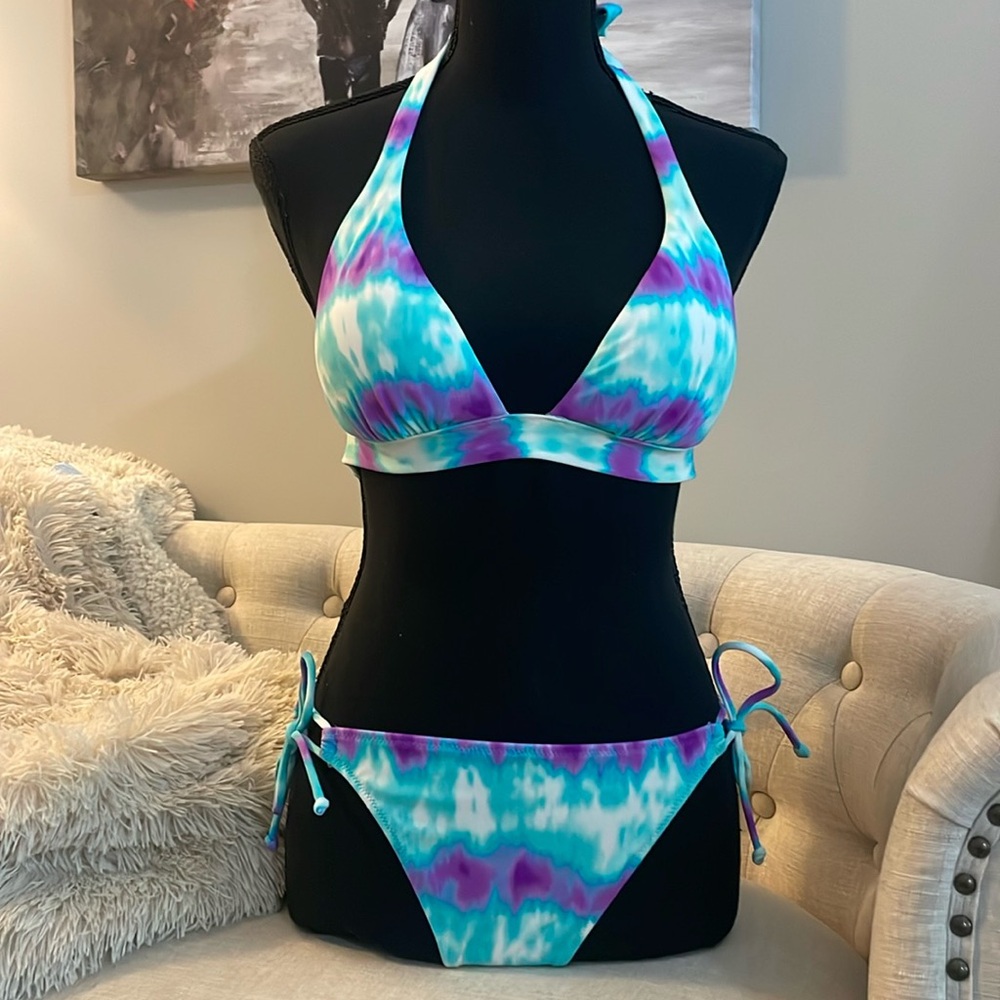 Victoria’s Secret padded tie-dye bikini